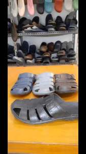 Sandal Sepatu Selop Karet Pria Dewasa / Remaja - TAMARALINE 209 / Bahan Premium Lentur Empuk Ringan Kuat Anti Slip Anti Air / Model Sendal Slide Slip on Casual Santai Rumah Hotel Outdoor Kamar Mandi Murah