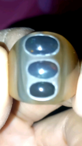 Natural Kalimaya Banten Black Opal 3in1Jarong Joss Dim 789mm Ring Tanduk No8: Mulus Kinclong