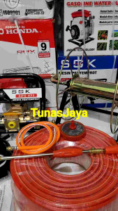 Steam Portable Sprayer 4Tak&2Tak+Selang 100Meter+Gulungan
