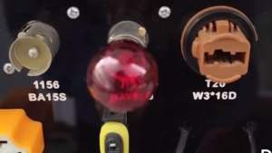 LTA Approved 1157 Dual Filament Bay15d Brake Red Bulb-21/5W-12v