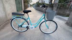 (KHÔNG ĐỒNG KIỂM)Xe đạp trợ lực điện cho học sinh và người lớn tuổi