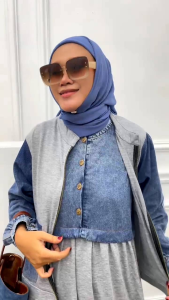 DRESS GAMIS MODE KIREINA SET MIX BABY TERYY TERBARU BY YSJ