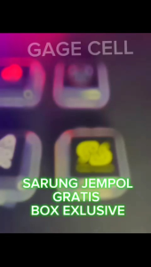 COD FREE BOX MINI SARUNG JARI JEMPOL GAME GAMING ANTI KERINGAT SENSITIF BASAH SUPER SENSITIF PREMIUM