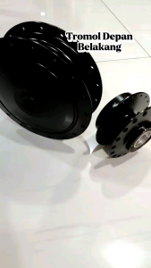 Tromol depan belakang Hitam CB150R New