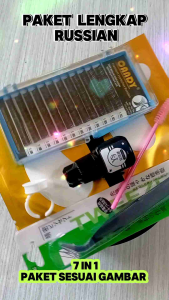 Paket Lengkap Russian DD - CURLY Pasang Sendiri Lebih Hemat