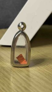 กรอบพระ ทรงพระรอด สแตนเลสแกะสลักแบบเรียบและลายไทย กรอบพระเครื่อง กรอบพระสำเร็จ ตลับพระ