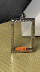 กรอบพระ ทรงพระสมเด็จ สแตนเลสแกะสลักแบบเรียบและลายไทย กรอบพระเครื่อง กรอบพระสำเร็จ ตลับพระ