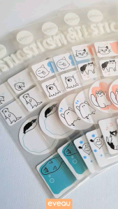 Stiker Nama Tahan Air Anak Isi 12: Stiker Dekorasi Kreatif & Waterproof