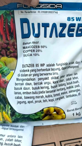 Dutazeb 85 WP 500gram Fungisida Mankozeb Biru Plus Copper Anti Jamur Tanaman