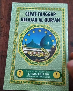 Cepat Tanggap Belajar Al Quran Tajwid Nahdliyah