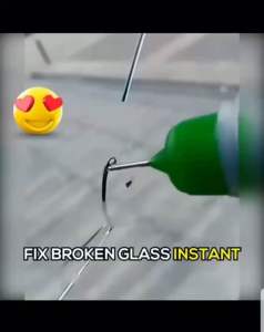 Kit pembaikan cermin kereta retak Windshield Crack repair Kit