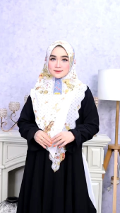 Jilbab Instant Khimar Motif Premium Desvika 725