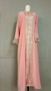 Muslim abaya +innar  Pakaian Wanita baju