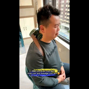 Máy massage cổ vai gáy đa chức năng mô phỏng bàn tay ngơi nhiệt hồng ngoại 45₫ mát xa tay chân cột sống cổ tử cung