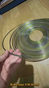 SELANG REM BESI ROLL BRAKE PIPE FUSO HINO UNIVERSAL 5MM 15 METER