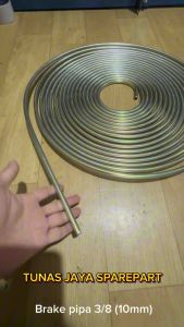 Brake Pipe ( 10 mm ) 15 Meter Pipa rem universal untuk penyaluran minyak rem