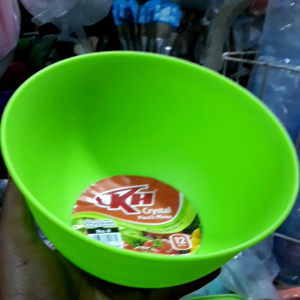 MANGKUK PLASTK /MANGKUK CETAKAN NASI /MANGKUK KOBOKAN HAPPY WARNA KH uk (L) 3 ps