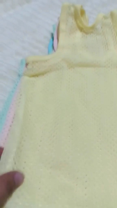 1dz/ 6pcs Aircool Butas-Butas Baby boy Sando Pambahay comfortable for Newborn infant clothes 0-12months