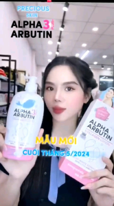 [TOP] SET 2 MÓN- [HÀNG CHÍNH HÃNG] 20 viên TẨY TRẮNG ALPHA ABUTIN + Sữa Dưỡng Trắng Da Alpha Arbutin Collagen Collagen Lotion 3+ Plus 500ml dưỡng alpha