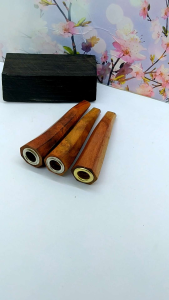 Once pipa kayu secang model segi delapan 7cm C276