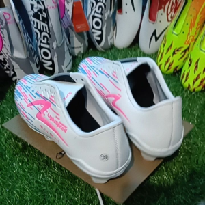 SEPATU BOLA DEWSA LS PUTIH PINK terlaris FREE+LAOS KAKI