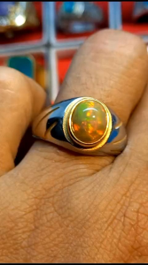 cincin batu kalimaya banten asli full jarong size kantoran