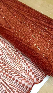 Bahan Kain Tile Spangle Amora & Harga Setengah Meter