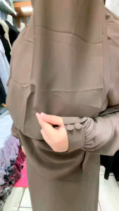 Gamis set khimar anti UV | Gamis set frech Khimar anti UV