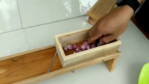 TERLARIS pengiris keripik UKURAN JUMBO pemotong serbaguna kayu jati pengiris bawang pengiris aneka keripik dari kayu jati