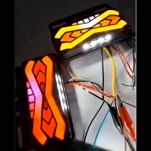 FUNGSI GANDA Lampu Bak Samping Atau Lampu Variasi GL Max Model Robot 12/24 Volt Waterproof