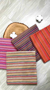 Kain Lurik Pink / Batik Lurik Coklat Muda