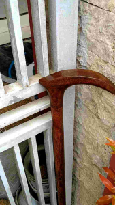 MAHEN CRAFT tongkat jalan kayu galih asem model habib Premium C85