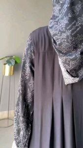 NEW SET HIJAB ASHIRA DRESS RAYON TWILL KOMBINASI RAYON PREMIUM BEST SELLER