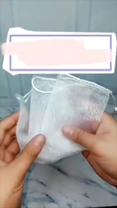 Kantong Jaring Sabun Pembuat Busa Sabun Batang Mandi Tempat Sabun Jaring Pembuat Busa Foaming