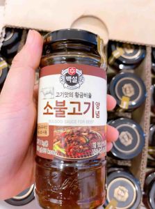 Sốt Ướp Thịt Nướng Hàn Quốc Bulgogi CJ Beksul 290g - Nhập khẩu từ Hàn Quốc