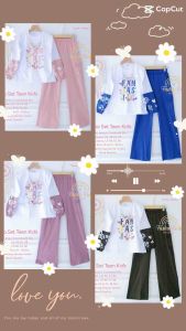 [[ New Arrival ]] Katrina Set Teen Kids Setelan Kaos Dan Celana Cargo Anak Usia 11-15 Tahun Oneset Katun Combed Anak Nyaman Dipakai Outfit Baju Anak Perempuan Model Terbaru