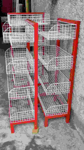 Rak Toko Snack Chiki Ciki Warung Serbaguna 4 susun