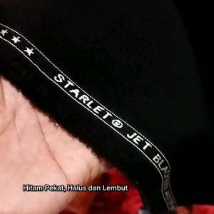 Kain JETBLACK STARLET HIGH TWIST per 50 cm BAHAN CELANA ROK JAS JAKET BLAZER CELANA DINAS KANTORAN JAKET ROMPI dsb Tebal Halus Lembut dan Jatuh