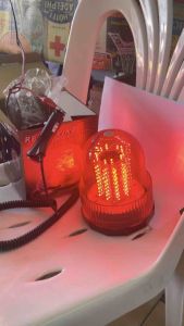 ไฟไซเรนLedหมุนได้กระพริบได้12v