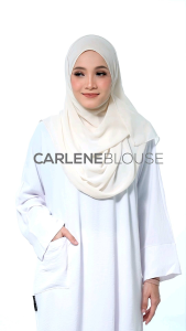 (SAIZ 2xl-5xl) CARLENE BLOUSE  #Batwing #sabella READYSTOCK