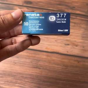 Pin Renata SR626SW (377) Chính Hãng Thuỵ Sĩ Date 2 Năm Viên Rời Cho Đồng Hồ Đeo Tay