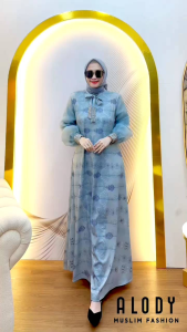 DRESS GAMIS MODE AFSHA VOL 2 TERBARU BY ALODY 100%ASLI REAL