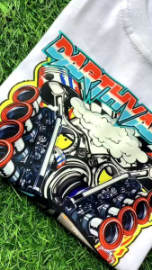 Baju Anak Laki-Laki Karakter Bus Viral Tunggal Jaya JB 5 DARTHADER Free Stiker