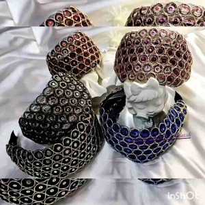 Bando Brokat Permata Elastis & Bando Fashion Premium