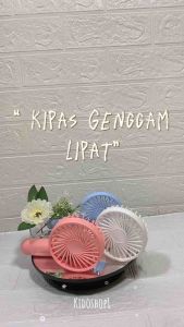KIPAS ANGIN GENGGAM MINI / USB MINIFAN LIPAT CHARGER TYPE F600