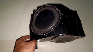 speker speaker subwofer + radiator bas polytron