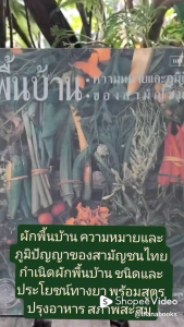 ผักพื้นบ้าน ความหมายและภูมิปัญญาของสามัญชนไทย กำเนิดผักพื้นบ้าน ชนิด-ประโยชน์ทางยา สูตรปรุงอาหาร สะสม