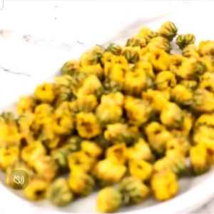 桐乡胎菊 Original Tongxiang Chrysanthemum Bud 50g - Non-bitter Beijing Style Herbal Tea Ingredient Natural Dried Flowers 50g