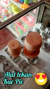 PROMO HARGA ALAT PENEKAN KUE PAI & PIE BAHAN KAYU