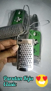 Parutan Keju Stainless Steel Serbaguna Multifungsi / Alat Parut Cokelat Kentang Lemon Sayur Buah